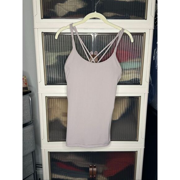 Lululemon Free To Be Tank *Everlux, Smoky Blush, 8, NWOT - Picture 5 of 9